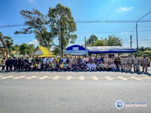 โครงการรณรงค์ป้องกันและลดอุบัติเหตุทางถนนในช่วงเทศบาลสงกรานต์ จุดบริการประชาชน ขับขี่ปลอดภัย เมืองไทยไร้อุบัติเหตุ ระหว่างวันที่ 11-17 เมษายน 2568