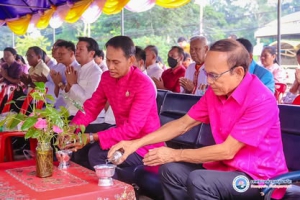 กิจกรรมตักบาตรนมจืด,ข้าวสารอาหารแห้ง ถนนสาย วัฒนธรรม ประจำปี 2568