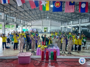 โครงการฝึกอบรมให้ความรู้สาธารณภัย เทศบาลตำบลบุณฑริก ประจำปี 2567 ให้แก่คณะครูและนักเรียนโรงเรียนบุณฑริกวิทยาคาร อำเภอบุณฑริก จังหวัดอุบลราชธานี