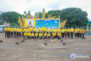 กิจกรรมบำเพ็ญประโยชน์ของจิตอาสาภัยพิบัติ เทศบาลตำบลบุณทริก